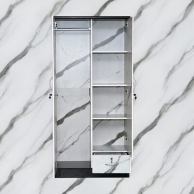 Wardrobe-FH R621(Wenge-Marble)