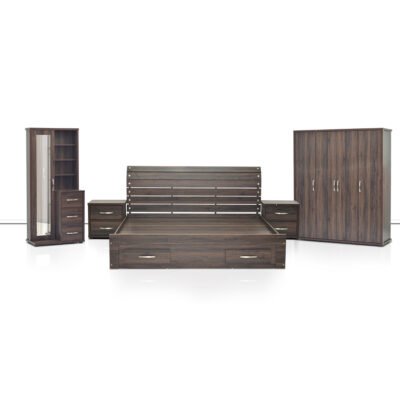 Bedroom set-FH-1333-Bedroom-Set-Wenge