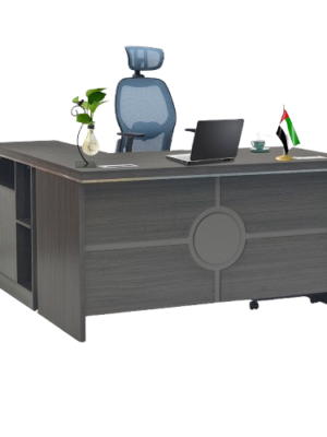 Office Table-FH 996 Walnut Grey