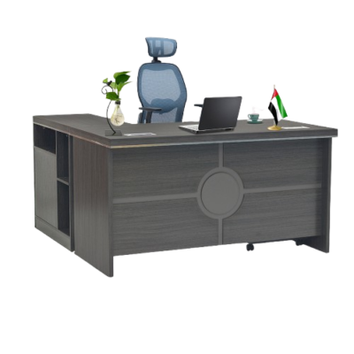 Office Table-FH 996 Walnut Grey