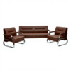 Sofa Set-FH-989-1+1+3-(Brown)