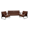 Sofa Set-FH-989-1+1+3-(Brown)