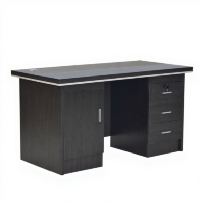 Office Table-FH-884-Walnut-White