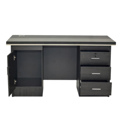 Office Table-FH-884-Walnut-White