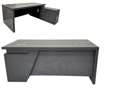 Office Table-FH-144-180 LOT-202412210550 Cofee Grey