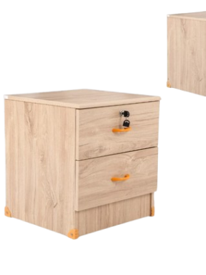 Wooden Bedside Table (2 Drawer) FH-CD 2  LOT-NO0 20260311045
